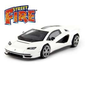 Lamborghini  - Countach LPI800-4 white - 1:43 - Bburago - 30459 - bura30459 | Toms Modelautos