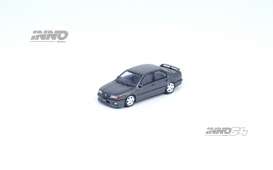 Nissan  - Primera gun metal grey - 1:64 - Inno Models - in64-P10-GMG - in64-P10-GMG | Toms Modelautos