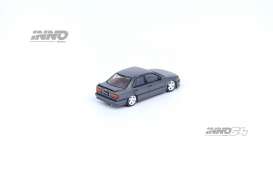 Nissan  - Primera gun metal grey - 1:64 - Inno Models - in64-P10-GMG - in64-P10-GMG | Toms Modelautos