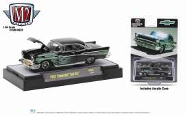 Chevrolet  - Bel Air 1957 black - 1:64 - M2 Machines - 31500HS28 - M2-31500HS28 | Toms Modelautos