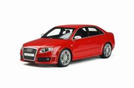 Audi  - RS 4 2006 red - 1:18 - OttOmobile Miniatures - 400 - otto400 | Toms Modelautos