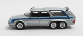 Saab  - 906 1984 silver - 1:43 - Matrix - 41801-042 - MX41801-042 | Toms Modelautos