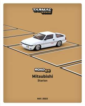 Mitsubishi  - Starion white - 1:64 - Tarmac - T64R-055-WHT - TC-T64R055WHT | Toms Modelautos