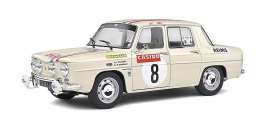 Renault  - 8 white - 1:18 - Solido - 1803608 - soli1803608 | Toms Modelautos