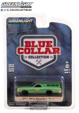 Ford - Ranchero 1972 green - 1:64 - GreenLight - 35240B - gl35240B | Toms Modelautos Ford - Ranchero 1972 green - 1:64 - GreenLight - 35240B - gl35240B | Toms Modelautos