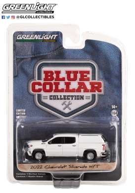 Chevrolet - Silverado 2022 white - 1:64 - GreenLight - 35240F - gl35240F | Toms Modelautos Chevrolet - Silverado 2022 white - 1:64 - GreenLight - 35240F - gl35240F | Toms Modelautos