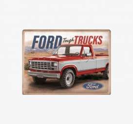 Tac Signs 3D  - Ford blue/white/brown - Tac Signs - NA23324 - tac3D23324 | Toms Modelautos
