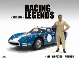 Figures  - Racing Legends 60's  - 1:18 - American Diorama - 76350 - AD76350 | Toms Modelautos