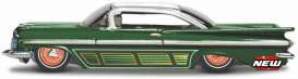 Chevrolet  - Impala SS 1959 green/white - 1:64 - Maisto - 21853G - mai21853G | Toms Modelautos