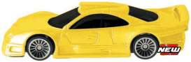 Mercedes Benz  - CLK-GTR yellow - 1:64 - Maisto - 9834SY - mai9834SY | Toms Modelautos