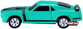 Ford  - Mustang 1970 green/black - 1:64 - Maisto - 9931G - mai9931G | Toms Modelautos