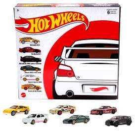 Assortment/ Mix  - Japanes 6-pack various - 1:64 - Hotwheels - HGM12 - hwmvHGM12-979A | Toms Modelautos