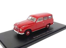 Borgward  - Hansa 1500 Kombi red - 1:43 - NEO Scale Models - 47110 - neo47110 | Toms Modelautos