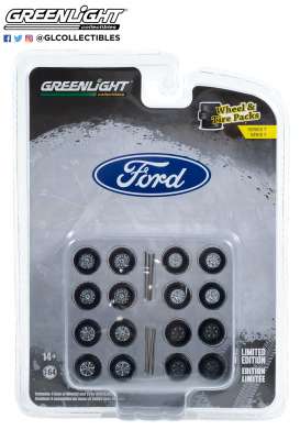 Wheels &amp; tires Rims & tires - 1:64 - GreenLight - 16170C - gl16170C | Toms Modelautos
