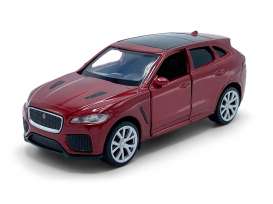 Jaguar  - F-Pace red - 1:36 - Tayumo - 36100032 - tay36100032 | Toms Modelautos