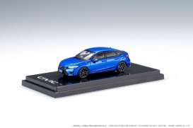 Honda  - Civic blue - 1:64 - Hobby Japan - HJ641046ABL - HJ641046ABL | Toms Modelautos