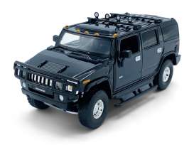 Hummer  - H2 black - 1:32 - Tayumo - 32160010 - tay32160010 | Toms Modelautos