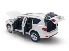 Nissan  - Y62 white - 1:32 - Tayumo - 32115013 - tay32115013 | Toms Modelautos