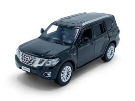 Nissan  - Y62 black - 1:32 - Tayumo - 32115014 - tay32115014 | Toms Modelautos