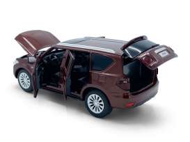 Nissan  - Y62 brown - 1:32 - Tayumo - 32115016 - tay32115016 | Toms Modelautos