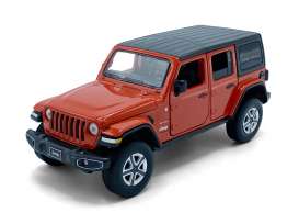 Jeep  - Wrangler orange - 1:32 - Tayumo - 32170016 - tay32170016 | Toms Modelautos