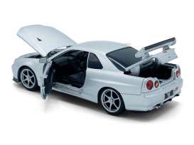 Nissan  - GT-R34 silver - 1:32 - Tayumo - 32115012 - tay32115012 | Toms Modelautos