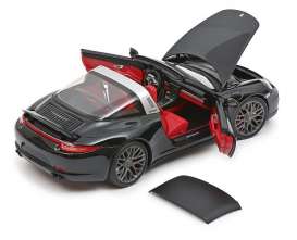 Porsche  - 911 Carrera 4 black - 1:18 - Schuco - 0399 - schuco0399 | Toms Modelautos