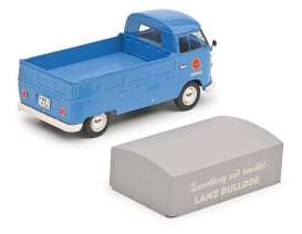 Volkswagen  - T1b  blue/grey - 1:32 - Schuco - 07858 - schuco7858 | Toms Modelautos