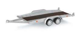 Trailer  - grey - 1:64 - Schuco - S20333 - schuco20333 | Toms Modelautos