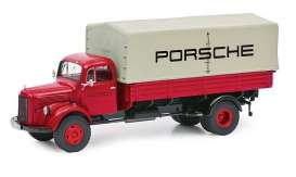 Mercedes Benz  - L3500 red - 1:87 - Schuco - S26678 - schuco26678 | Toms Modelautos