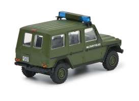 Wolf  - LWB green - 1:87 - Schuco - S26666 - schuco26666 | Toms Modelautos