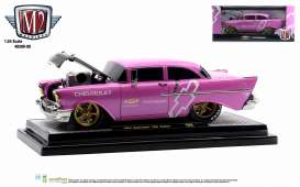 Chevrolet  - 150 Sedan 1965 pink - 1:24 - M2 Machines - 40300-90A - M2-40300-90A | Toms Modelautos