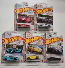 Assortment/ Mix  - Supercars assortment various - 1:64 - Hotwheels - HFW39 - hwmvHFW39-979W | Toms Modelautos