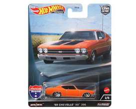 Chevrolet  - Chevelle SS396 1969 orange/black - 1:64 - Hotwheels - HCJ83 - hwmvHCJ83 | Toms Modelautos