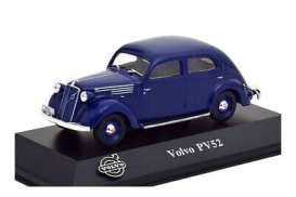 Volvo  - PV52 1937 blue - 1:43 - Magazine Models - magvol8506013 | Toms Modelautos