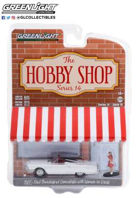 Ford - Thunderbird 1965 white - 1:64 - GreenLight - 97140B - gl97140B | Toms Modelautos Ford - Thunderbird 1965 white - 1:64 - GreenLight - 97140B - gl97140B | Toms Modelautos