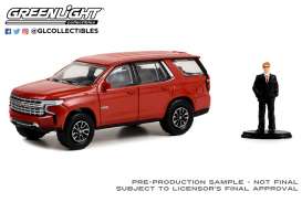 Chevrolet  - Tahoe 2022 red - 1:64 - GreenLight - 97140F - gl97140F | Toms Modelautos
