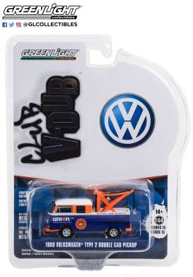 Volkswagen - Double Cab 1969 - 1:64 - GreenLight - 36060B - gl36060B | Toms Modelautos Volkswagen - Double Cab 1969 - 1:64 - GreenLight - 36060B - gl36060B | Toms Modelautos