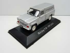 Jeep  - Ika T80 1967 silver - 1:43 - Magazine Models - SER28 - magSER28 | Toms Modelautos