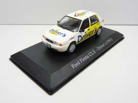 Ford  - Fiesta 1997 white/yellow - 1:43 - Magazine Models - SER38 - magSER38 | Toms Modelautos