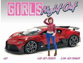 Figures  - Girls Night Out 2022  - 1:24 - American Diorama - 76406 - AD76406 | Toms Modelautos
