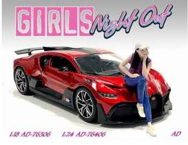 Figures  - Girls Night Out 2022  - 1:24 - American Diorama - 76405 - AD76405 | Toms Modelautos