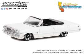 Chevrolet  - Impala SS 1964 white - 1:64 - GreenLight - 63030C - gl63030C | Toms Modelautos