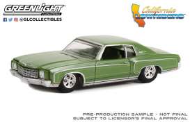 Chevrolet  - Monte Carlo 1970 green - 1:64 - GreenLight - 63030D - gl63030D | Toms Modelautos