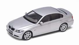 BMW  - 2006 silver - 1:18 - Welly - 12561s - welly12561s | Toms Modelautos