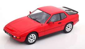 Porsche  - 924 1985 red - 1:18 - KK - Scale - 180721 - kkdc180721 | Toms Modelautos