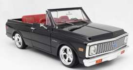 Chevrolet  - Blazer Custom 1972 black/red/white - 1:18 - Acme Diecast - 1807709 - acme1807709 | Toms Modelautos