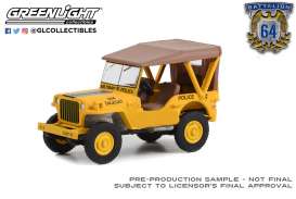Willys Jeep - 1949 yellow - 1:64 - GreenLight - 61030C - gl61030C | Toms Modelautos