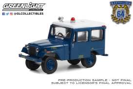 Jeep  - DJ-5 1971 blue - 1:64 - GreenLight - 61030D - gl61030D | Toms Modelautos