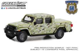 Jeep - Gladiator 2022 army camouflage - 1:64 - GreenLight - 61030F - gl61030F | Toms Modelautos Jeep - Gladiator 2022 army camouflage - 1:64 - GreenLight - 61030F - gl61030F | Toms Modelautos